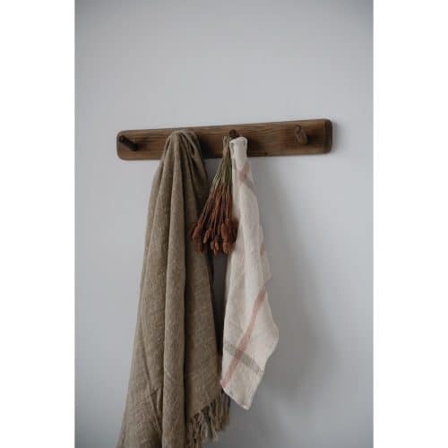 Reclaimed Wood Rolling Pin Wall Hooks - Be Made