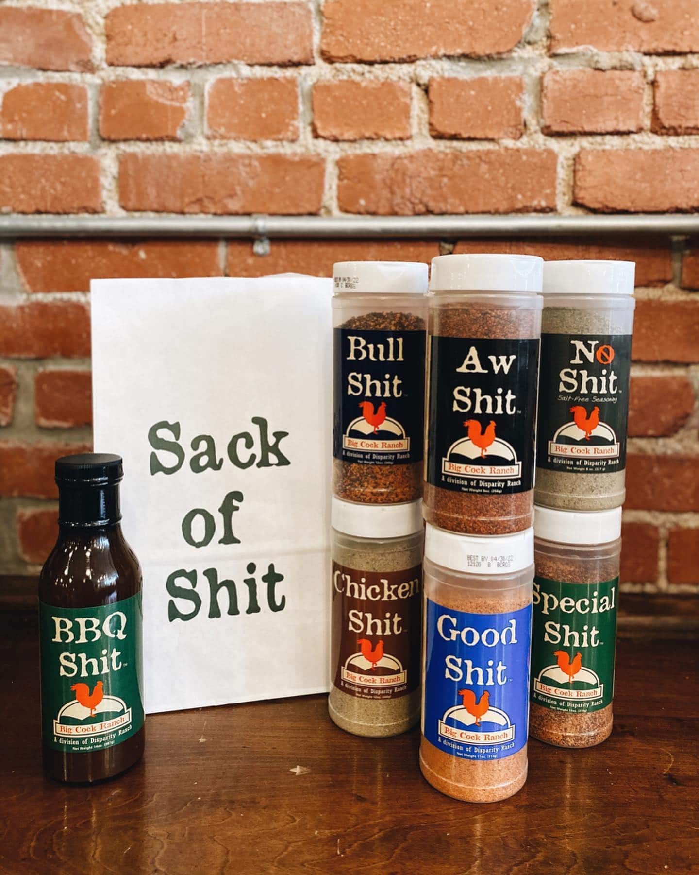  Aw Shit Hot n' Spicy Seasoning from Big Cock Ranch