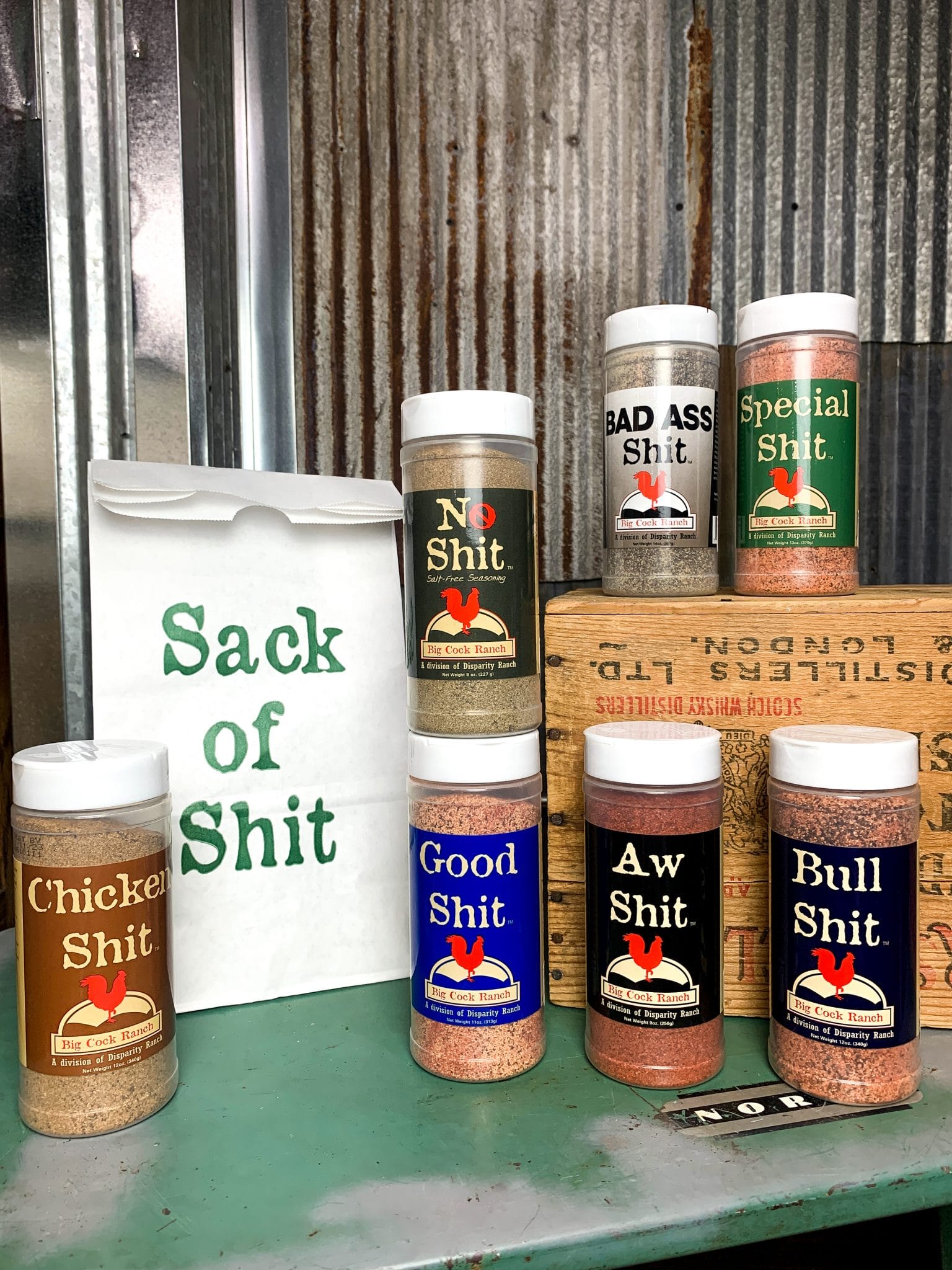 Big Cock Ranch Box O' Shit Seasoning