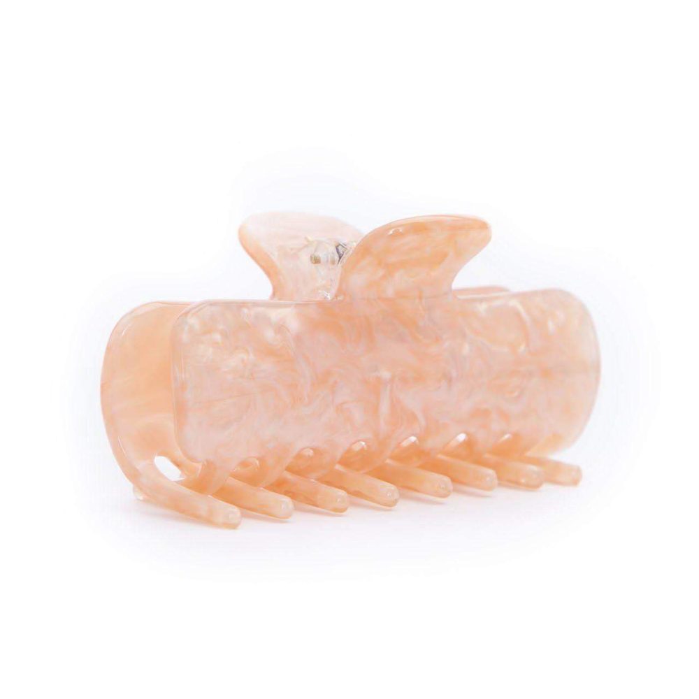 Be Made Hays, KS. Classic Claw Clip Large Marble Blonde by Kitsch Recycled Plastic