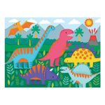 Be Made Hays, KS. Fuzzy Dinosaur 42 Piece Jigsaw Puzzle