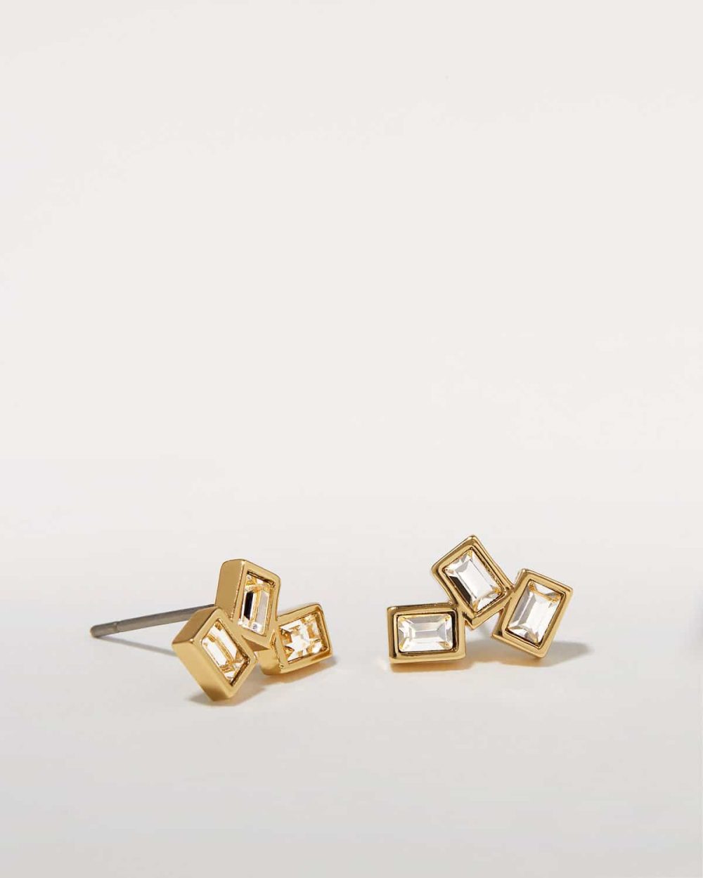 Be Made Hays, KS. Beautifully Broken Stud Earrings in Silver & 14k Gold Finish by Bryan Anthonys