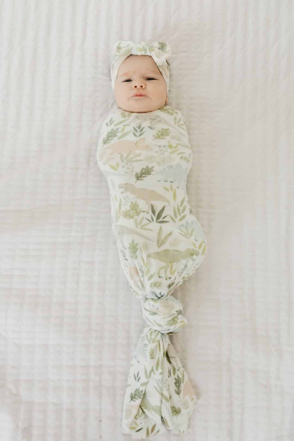 Be Made Hays, KS. Single Knit Swaddle Blanket Rex Copper Pearl