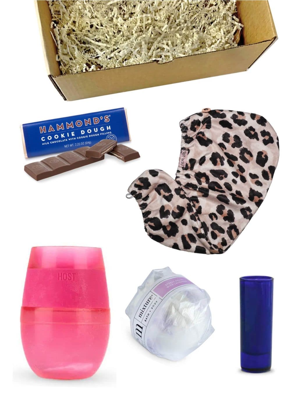 Be Made Hays, KS. Spa Day Gift box for her. curated gift box ideas.