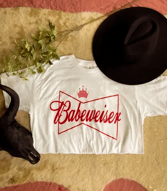 babeweiser t shirt