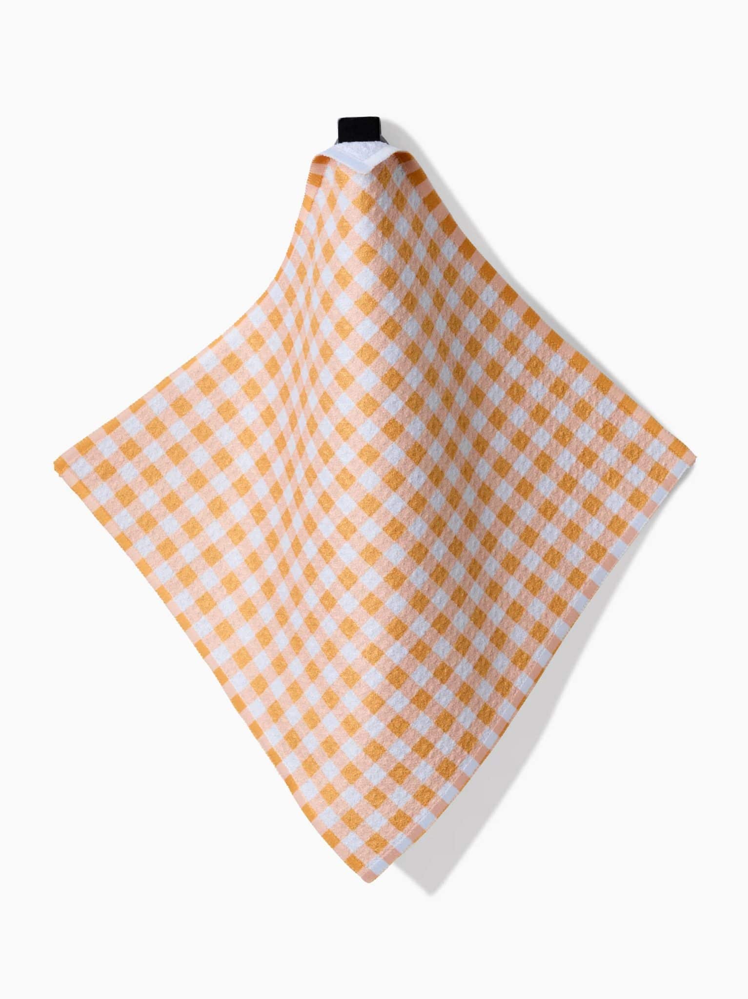 Spring Plaid Geometry Dishcloth hanging