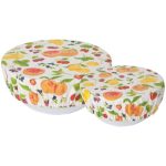 Be Made Hays, KS. Bowl Cover Set of 2 Fruit Salad