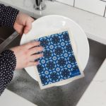 Be Made Hays, Ks. Swedish Dishcloth Toulouse Blue