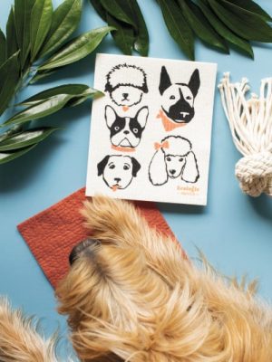 Be Made Hays, Ks. Swedish Dishcloth Dapper Dogs