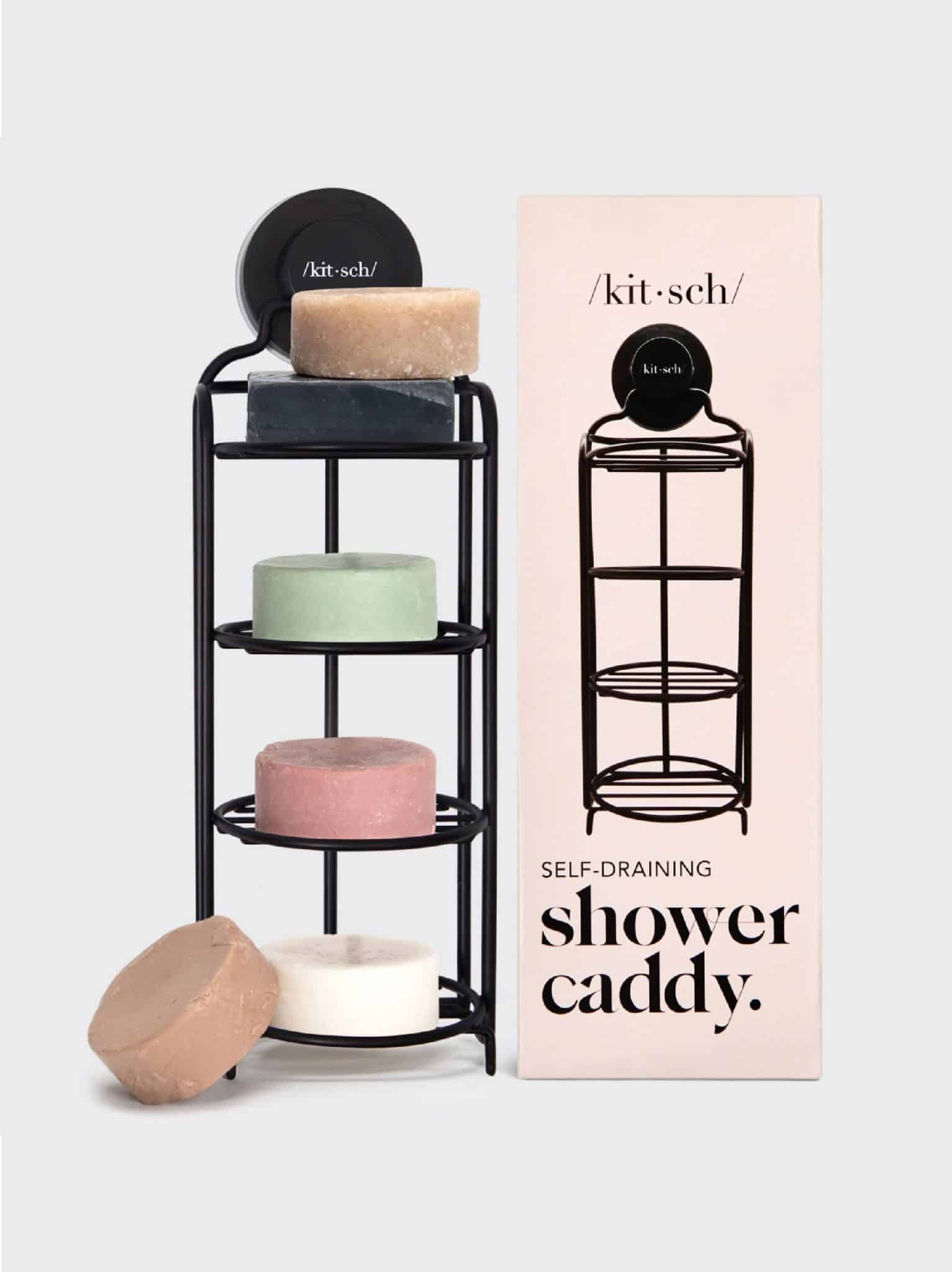 self-draining shower caddy shelf organizer sus304