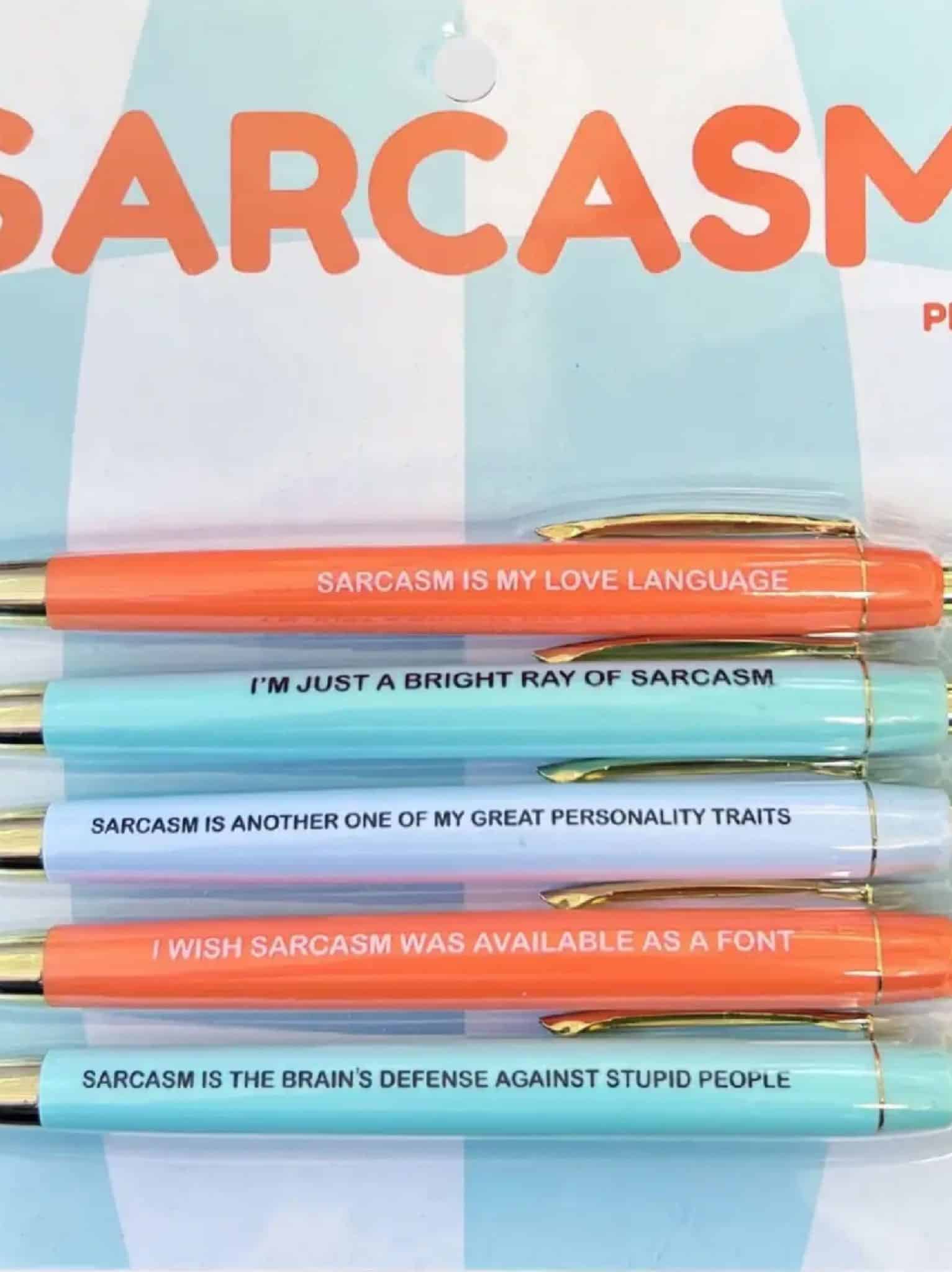 Sarcasm Pen Set